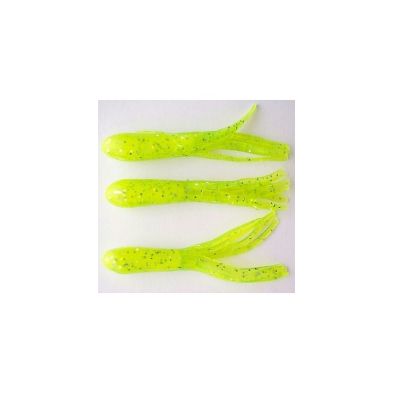 Leurre souple Creme mini tail 1.5" chartreuse