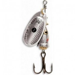 Cuiller Blue Fox Vibrax Shad argent SSD