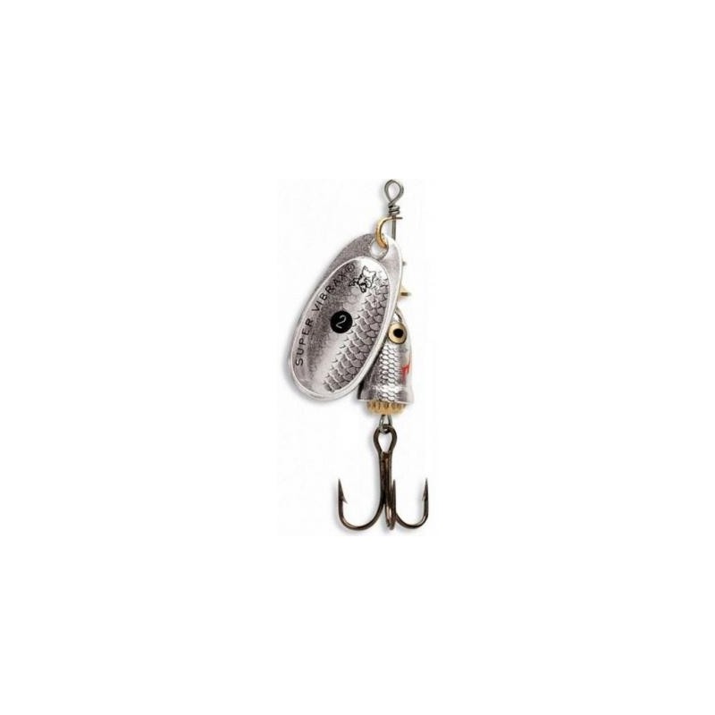 Cuiller Blue Fox Vibrax Shad argent SSD