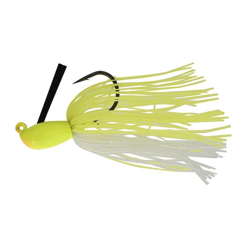 Leurre dur Megabass Survival Jig 14 gr 07 Blanc - jaune