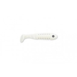 Leurre souple Delalande Skeleton 11 cm Blanc