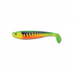 Leurre souple Delalande Shad GT 15 cm Fire Tiger Zébrer