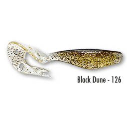 Leurre souple Delalande Sandra 9 cm Black Dune