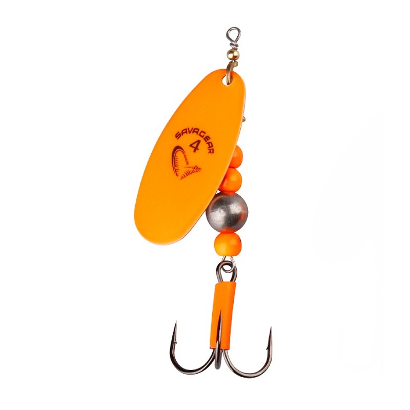 Cuiller Savage Gear Caviar Spinner Fluo Orange