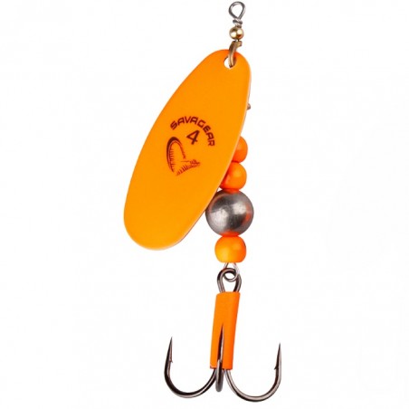 Cuiller Savage Gear Caviar Spinner Fluo Orange