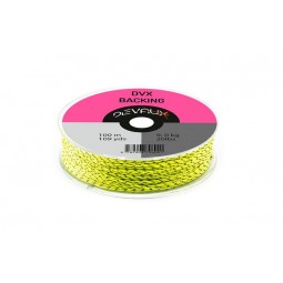 Backing Devaux 20 LB noir chartreuse