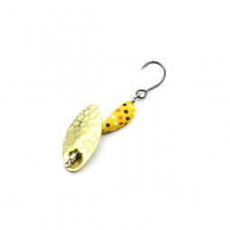 Cuiller Sico Lure Vibro Or Jaune