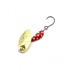 Cuiller Sico Lure Vibro Or Rouge