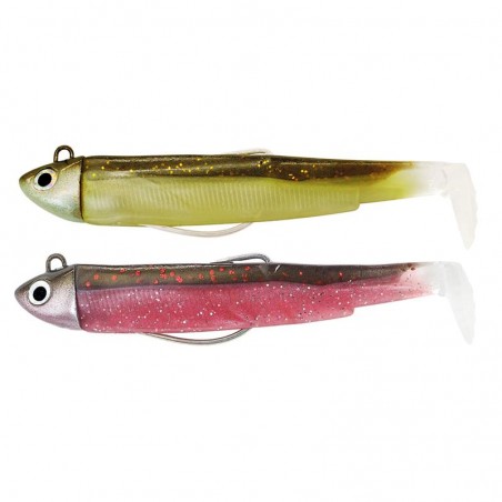 Fiiish black minnow 120 sparkling brown & rose