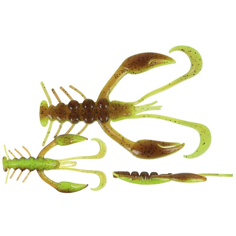 Stucki Fishing Crazy Craw 7.5 cm Green Pumpkin