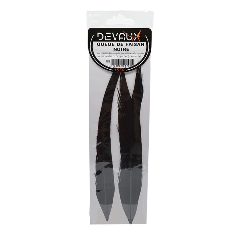 Queue de Faisan Mouche Devaux Noir