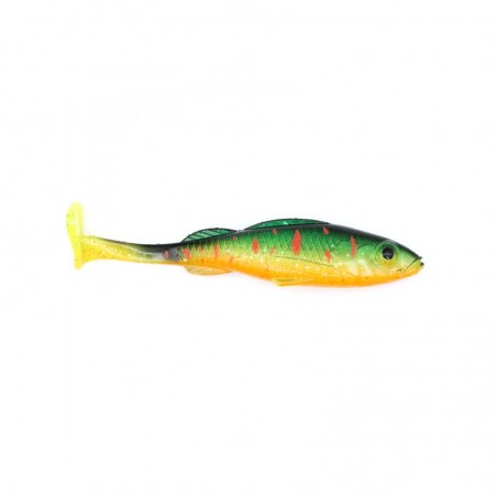 Leurre souple à Truite Sico Lure Big Paddle Shad 75 Flashy