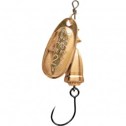 Cuillère pêche Blue Fox Vibrax Hameçon simple Original Or