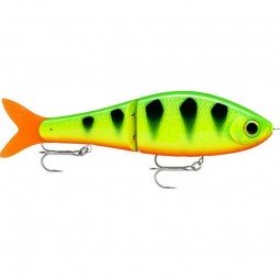 Swimbait Rapala Super Shadow Rap Glide 16 Fire Tiger