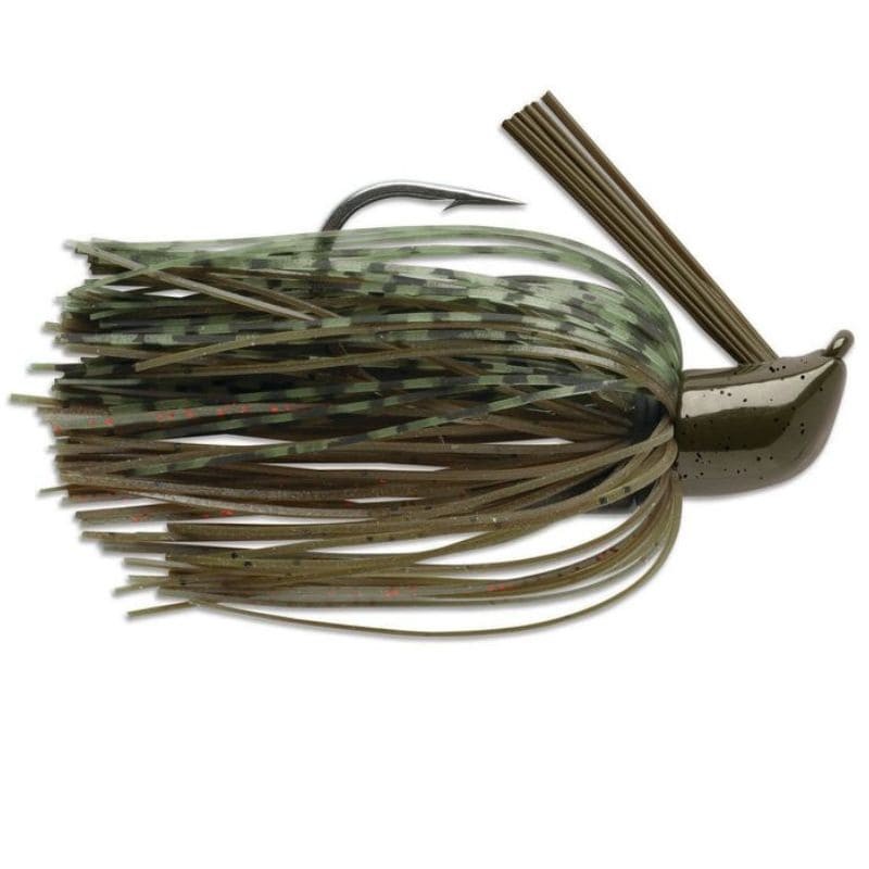Rubber Jig pêche sandre VMC Utility Jig 10.5 g Green Pumpkin