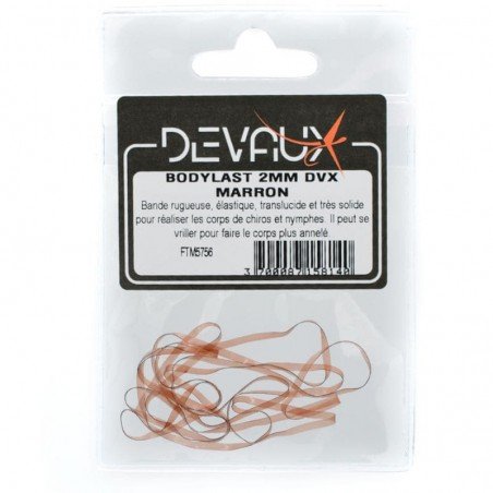 Bodylast Mouches Devaux 2 mm Marron