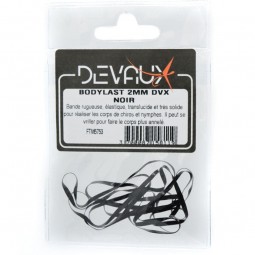 Bodylast Mouches Devaux 2 mm Noir