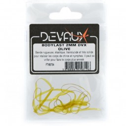 Bodylast Mouches Devaux 2 mm Olive