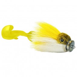 Leurre Brochet CWC Miuras Mouse Big Fluo Yellow F200