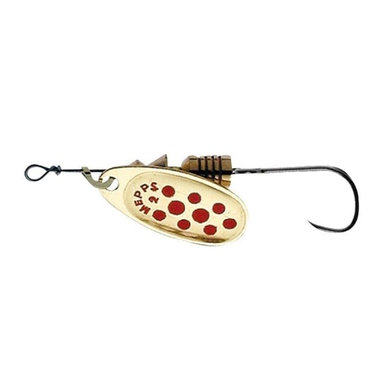 Cuiller Mepps Comet Or Point Rouge Hameçon Simple