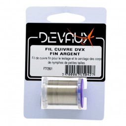 Fil Cuivre Mouches Devaux Fin Argent