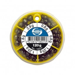 Boite distributrice de plombs grenailles pêche