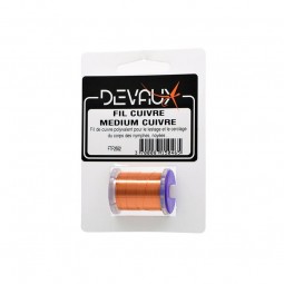 Fil Cuivre Mouches Devaux Medium Cuivre