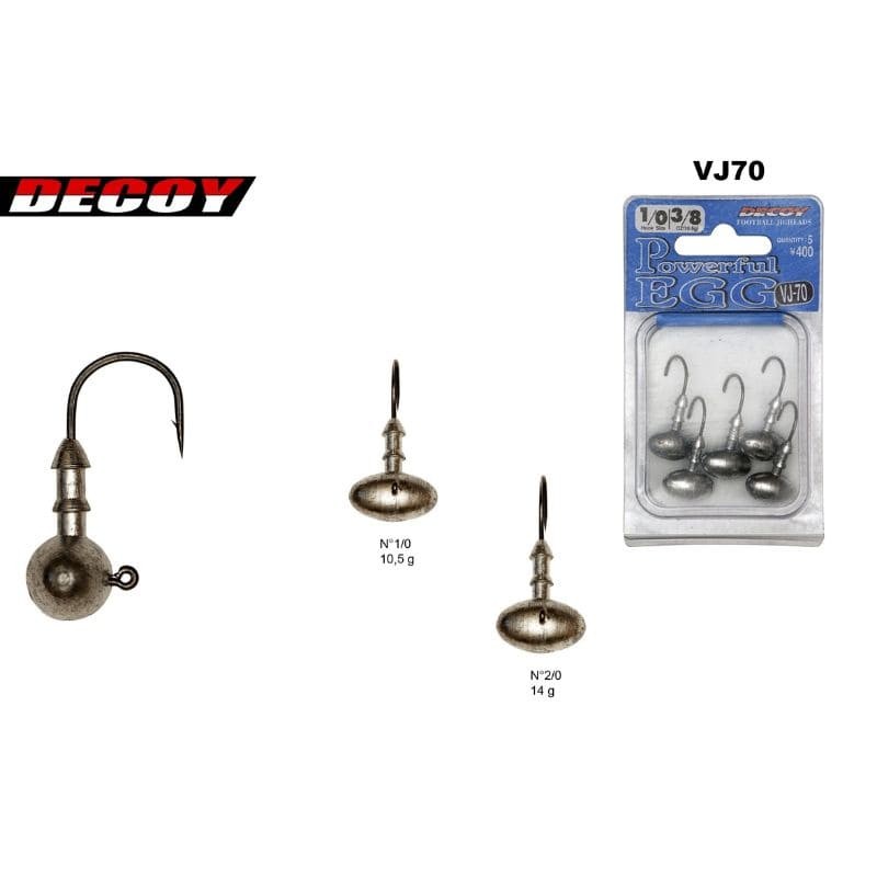 Tête plombée Decoy VJ 70