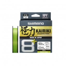 Tresse Shimano Kairiki 8 + Mantis Green