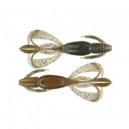 Leurre souple Keitech Crazy Flapper 4.4" Electric Green Craw 464