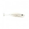 Leurre souple Sico Lure Big Paddle Shad 75  Blanc