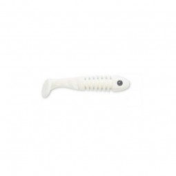 Leurre souple Delalande Skeleton 11 cm Blanc