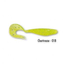 Leurre souple Delalande Sandra 9 cm Chartreuse