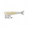 Leurre souple Delalande Drop Shad 7 cm Blanc Nacré