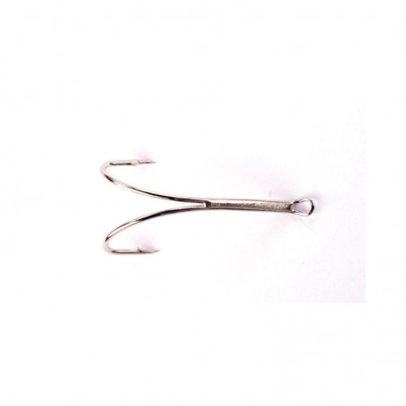 Hameçon Double Partridge Salmon Silver