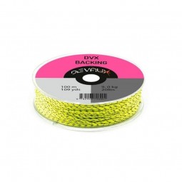 Backing Devaux 20 LB noir chartreuse