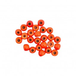 Bille Tungstène Mouches Devaux 4 mm Orange Fluo