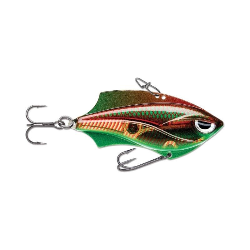 Lame Rapala Rap-V Blade Green Motoroil UV GMTU
