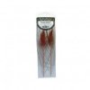 Quill de Paon Ebarbe Rouge Mouches Devaux