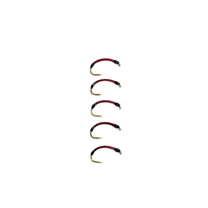 Gambe à Perche Passion 18 rouge tête noir serti de noir fin