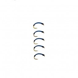 Gambe à Corégone Passion 19 Bleu tête noir serti de noir fin