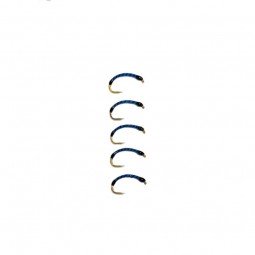 Gambe à Corégone Passion 19 Bleu tête noir serti de noir fin