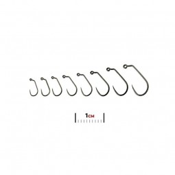 Fulling Mill Jig Force Black Nickel Barbless 5045 Calibre