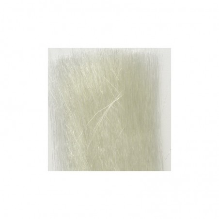 Hareline Ice Fiber Blanc