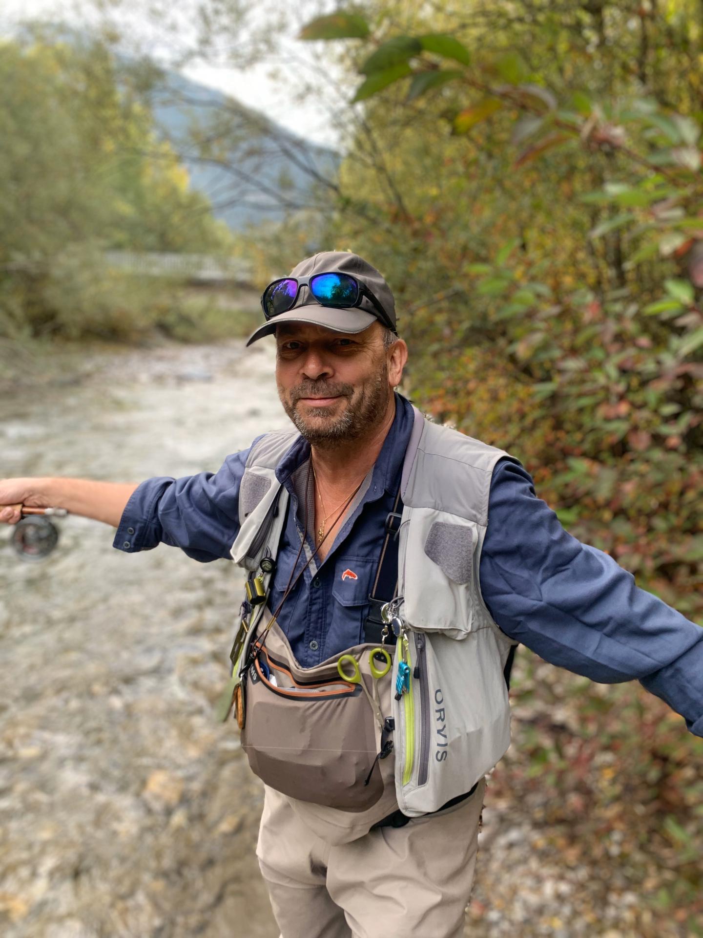 Peter Fanhauser Moniteur pêche mouche