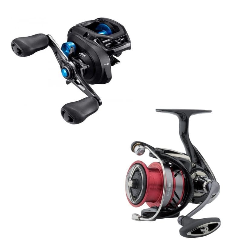 Moulinet spinning et moulinet casting